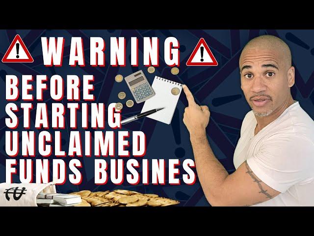 ️WARNING️ Do these 6 things BEFORE you start your Unclaimed Funds | Tax Surplus business