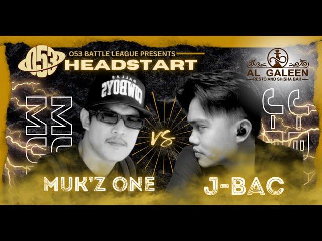 053 Battle League - J-Bac vs Mukz'One