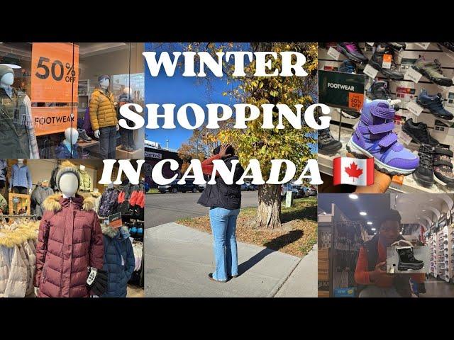 WINTER SHOPPING IN CANADA | WHERE TO BUY JACKETS AND SHOES IN CANADA#winter#canadaliving#winterprep