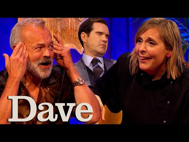 mel giedroyc exposes celebrities' darkest secrets for 20 mins | Unforgivable | Dave