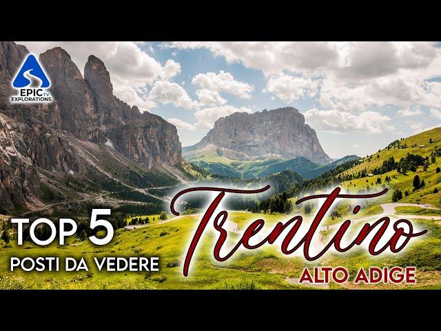 Trentino-Alto Adige: Top 5 Places and Cities to Visit | 4K