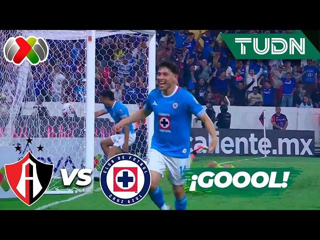 ¡QUÉ VOLEA Y QUÉ GOLAZO! Gutierrez en plan grande | Atlas vs Cruz Azul | Liga Mx -AP24 - J16 | TUDN