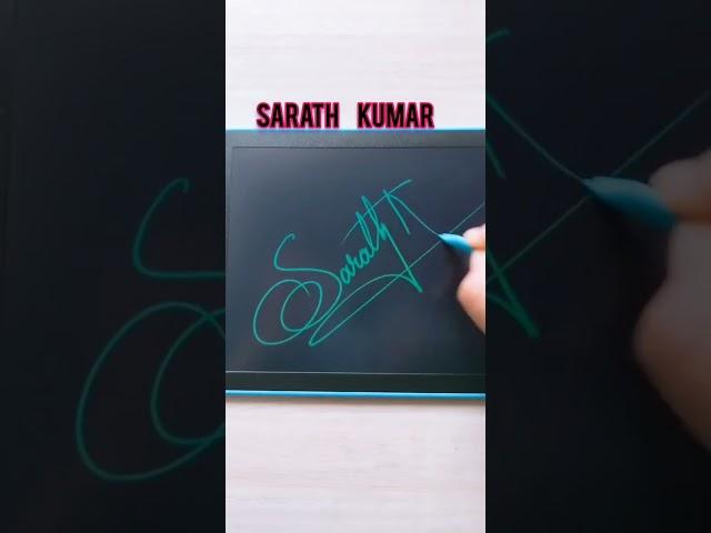 Sarath Kumar Name Signature  Comment your name for signature 