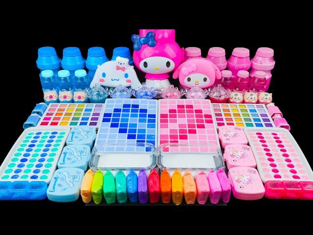 SANRIO SLIME  30 Minutes Satisfying Slime Mixing, with Makeup Eyeshadow and Clay | Tana Slime ASMR