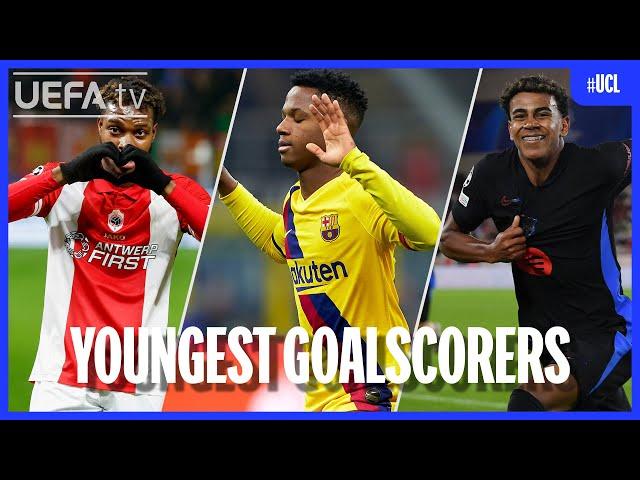 Ansu Fati, Yamal, Ilenikhena | #UCL Youngest Goalscorers