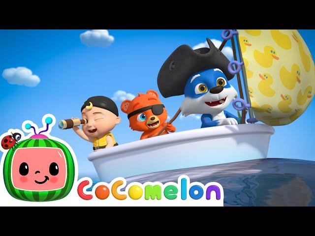 Bathtub Pirates! | NEW ‍️ CoComelon Animal Time | Animals for Kids