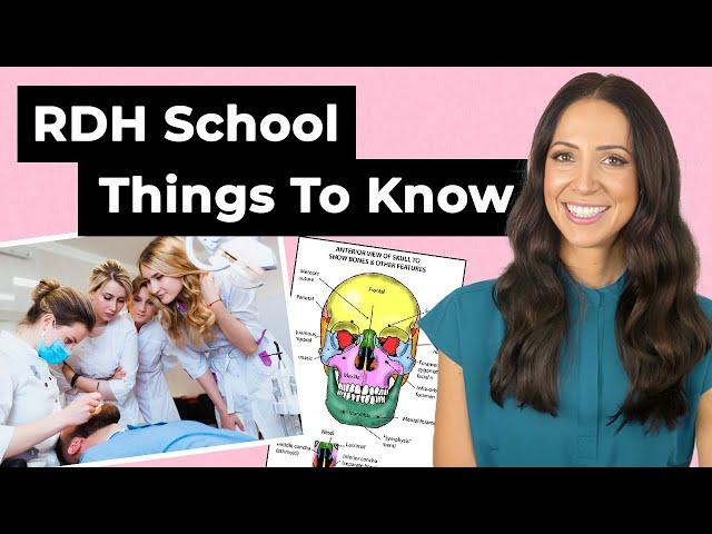 12 Things I Wish I Knew BEFORE Dental Hygiene School