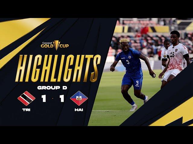 Trinidad & Tobago 1-1 Haití | Gold Cup 2025 | Group Stage