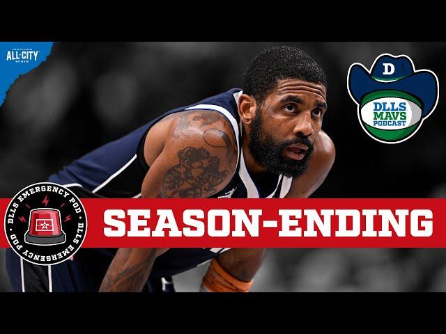 BREAKING: Kyrie Irving OUT for season with torn ACL, per reports | DLLS Mavs Podcast