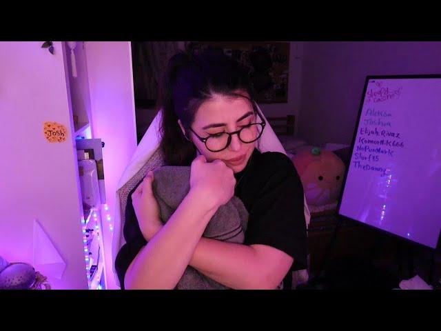 ASMR Hugging You To Sleep  [comforting words, hugs, shh it’s ok, crinkly sounds]