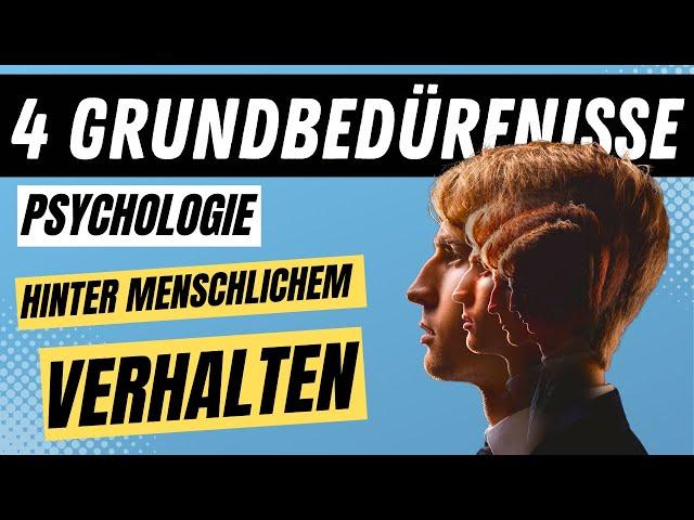 BASIC NEEDS according to Grawe - Consistency theory simply explained | EDUCATOR CHANNEL