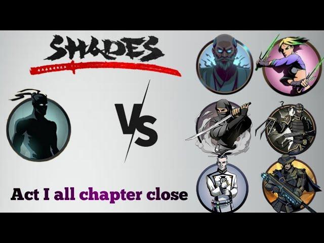 Shades shadow fight roguelike ac1 all chapter close by GOD OF SF2