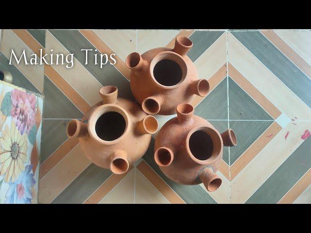Making clay Pots by Hand || Ancient Method of Clay Pottery || Pot making With Clay,Indian Ceramics