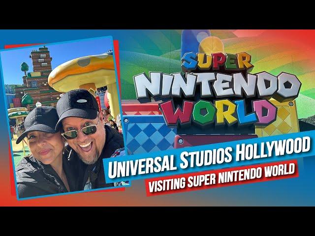 Visiting Universal Studios Hollywood for the First Time | Super Nintendo World Tour!