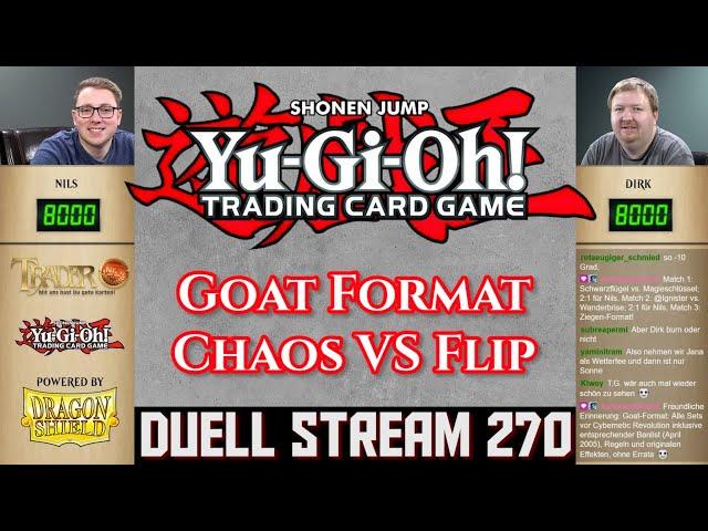 YuGiOh Goat Format Chaos VS Flip | YGO deutsch | Yu-Gi-Oh! TCG Deck Duel 2021| Trader | Match