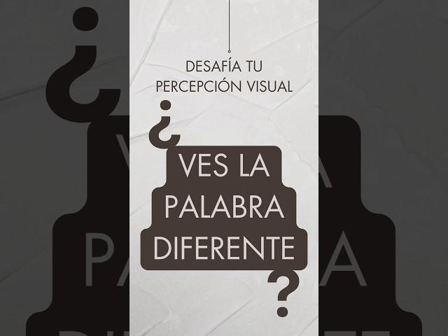 PERCEPCIÓN VISUAL: ¡Más allá de lo que tus OJOS ven! 