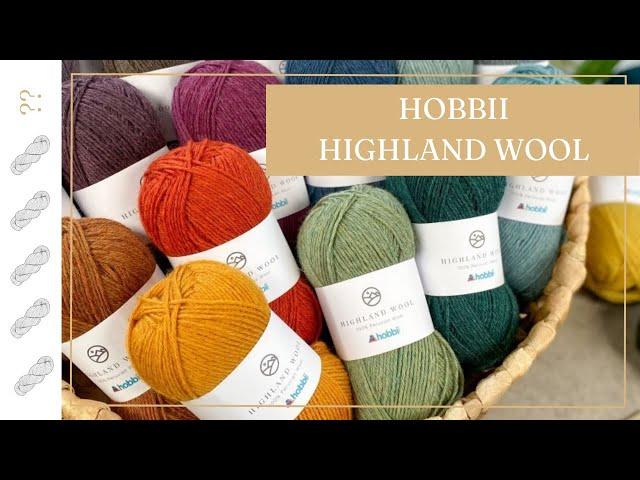 Hobbii Highland Wool Yarn Review - Untwisted Threads