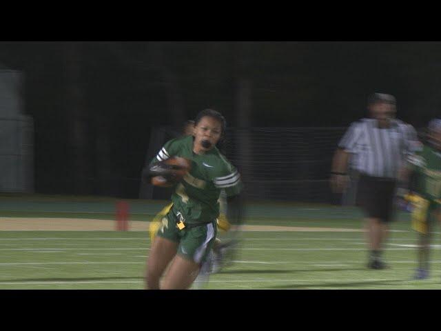 Lincoln flag football tops Columbia