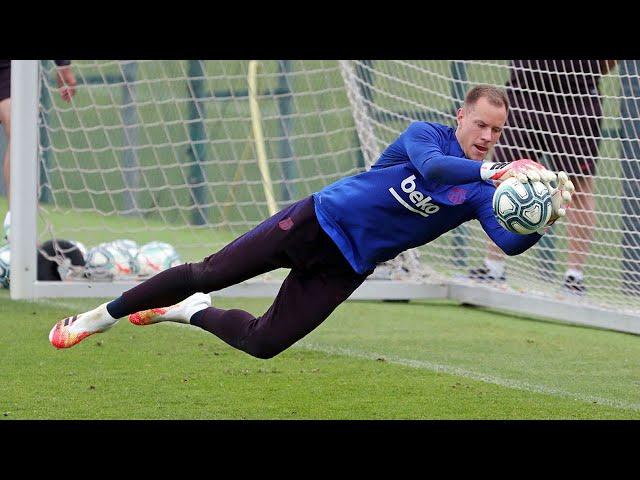 How to train like Marc-André Ter Stegen - goalkeeper training