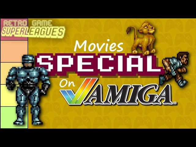 37 MORE Amiga Games Based on Movies RANKED (Part 2) | Retro Game Superleagues