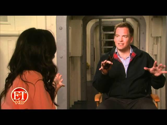 ET Online - Michael Weatherly Predicts Baby Daughter's Job + Cote de Pablo&Mark Harmon