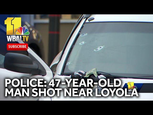 Police: Man shot near Loyola University Maryland