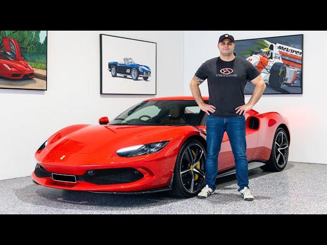 2023 Ferrari 296 GTB V6 Twin Turbo EV Hybrid Supercar Review