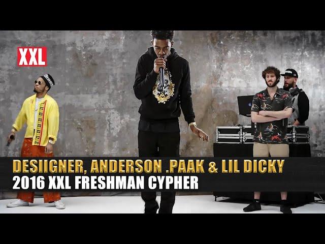 Desiigner, Lil Dicky & Anderson .Paak 2016 XXL Freshman Cypher