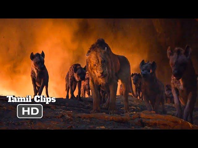 The Lion King (2019) - Simba Team vs. Scar Team Fight Scene Tamil [17/19] | MovieClips Tamil