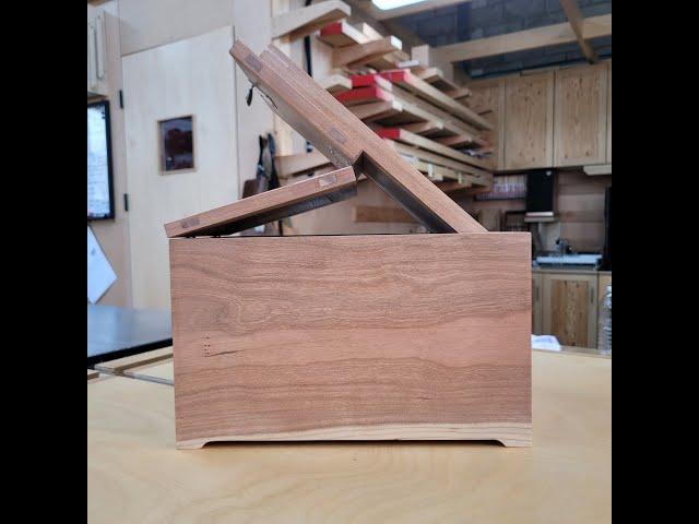 Making Korean traditional jewerly box with builtin mirror - part 2