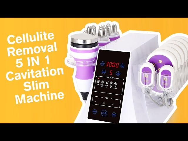 Suerbeaty Cellulite Remove 5 IN 1 Cavitation Slimming Machine | LY-54K3S