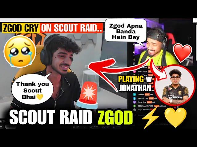 Sc0ut Raid Zgod & LolzZz Zgod Emotional on Raid•Scout Promise to Playing w Jonathan ️