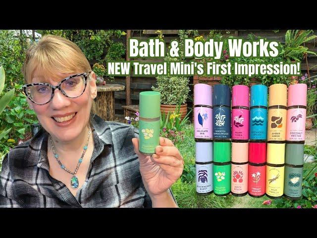 Bath & Body Works New Travel Mini's - First Impression!