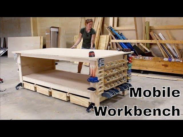 How To Build The Ultimate Workbench + 10 DIY Shop Storage Solutions