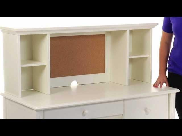 Madeline Storage Desk & Hutch