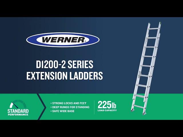 Werner - D1200-2 Extension Ladders