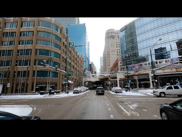 Wells Street Downtown Chicago 4K