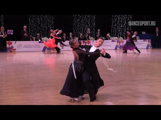 Авдеев Михаил - Наумова Ольга, English Waltz, Первенство России Молодежь Двоеборье 2019