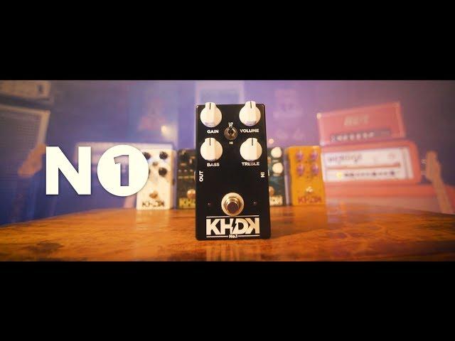 KHDK No.1 Overdrive Pedal Demo