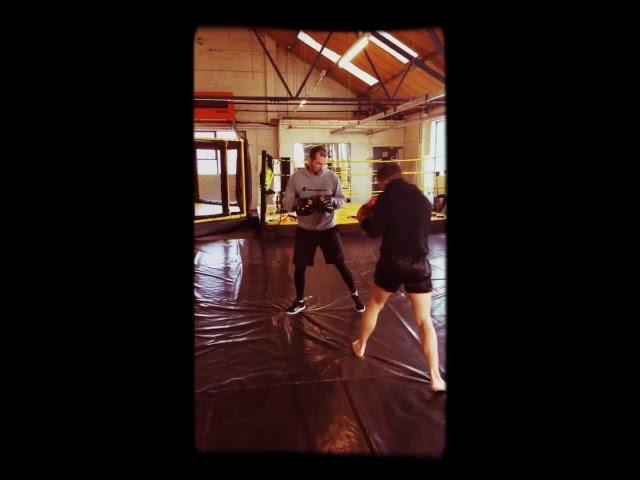 Sam Spencer basic boxing combinations at Manchester Predators MMA.