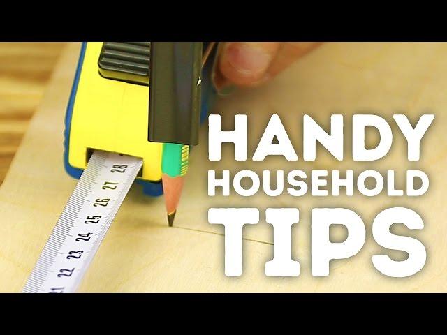 Handy household tips to make DIY much EASIER! l 5-MINUTE CRAFTS