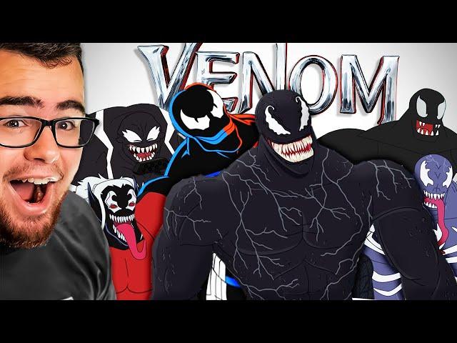 Reacting to the EVOLUTION Of VENOM!