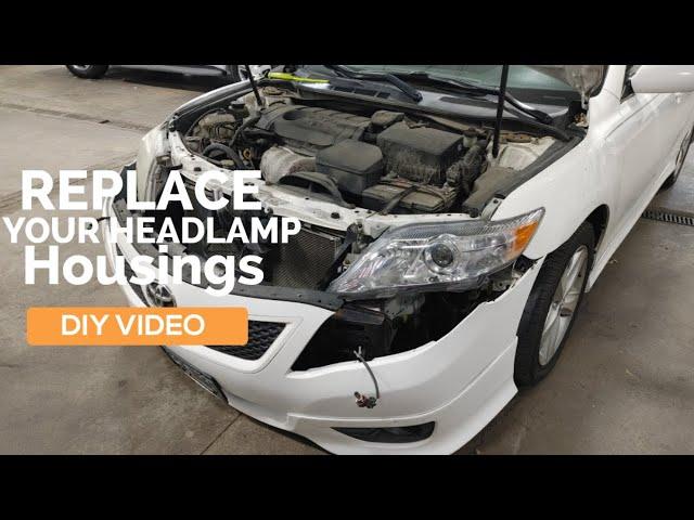 How to Change the Look of Your Toyota Camry - Easy Headlight Install!