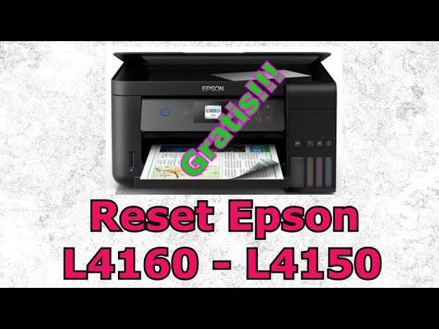 El Tampon de la impresora necesita repararse, Reset Almohadillas GRATIS. Epson L4150 L4160