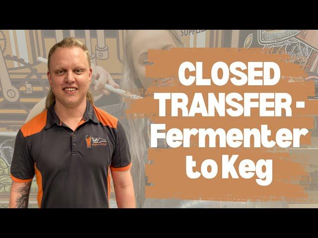 Closed Transfer - Fermenter to Keg. Home Brewing Tutorial.