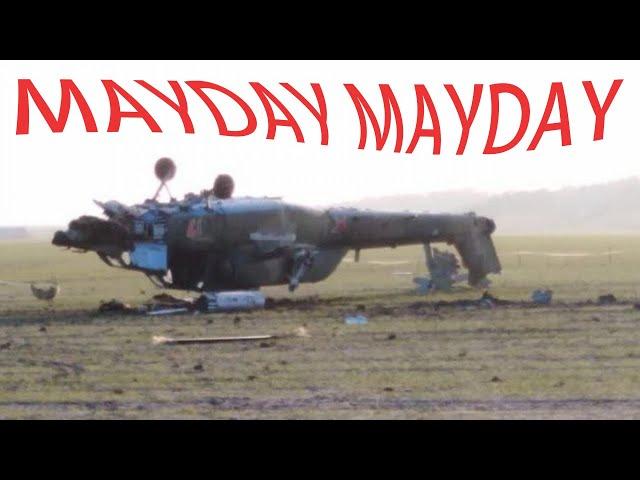 Havoc down | Ukrainian forces shot down a Russian Mi-28 Attack Helicopter