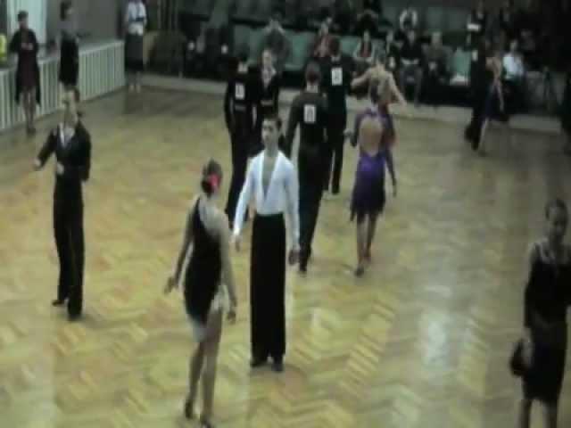 Спортивные бальные танцы Кунижев И. и Грицай Анастасия