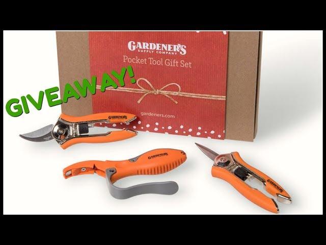 GIVEAWAY! Pocket Tool Gift Set by Gardener Supply Company!