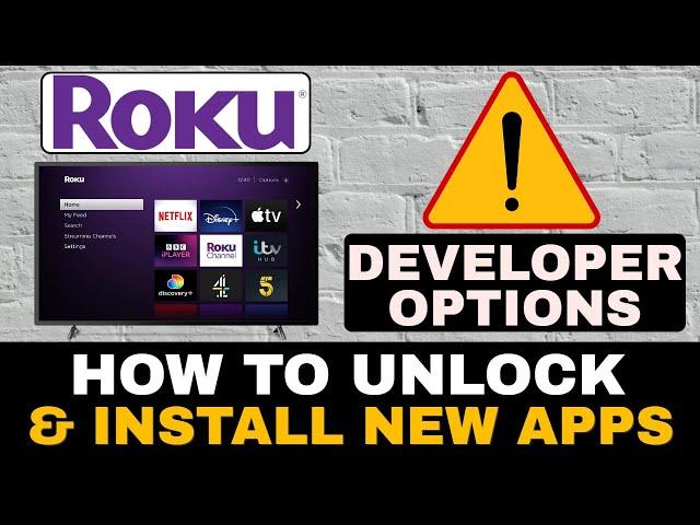 ROKU HACK - UNLOCK ROKU DEVELOPER OPTIONS | 3rd Party Apps!