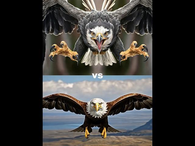 Harpy eagle vs Eagle Bird vs ( falcon, crow,  owl, seagull, Duck, toucan bird, Macow, pigeon).